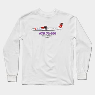 Avions de Transport Régional 72-200 - Czech Airlines Long Sleeve T-Shirt